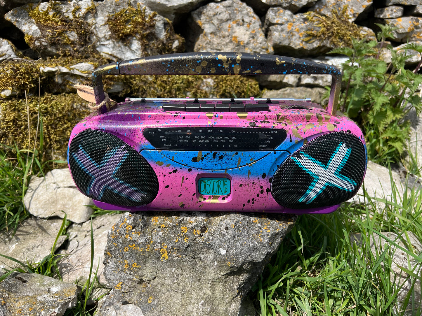 Custom Graffiti Stereo