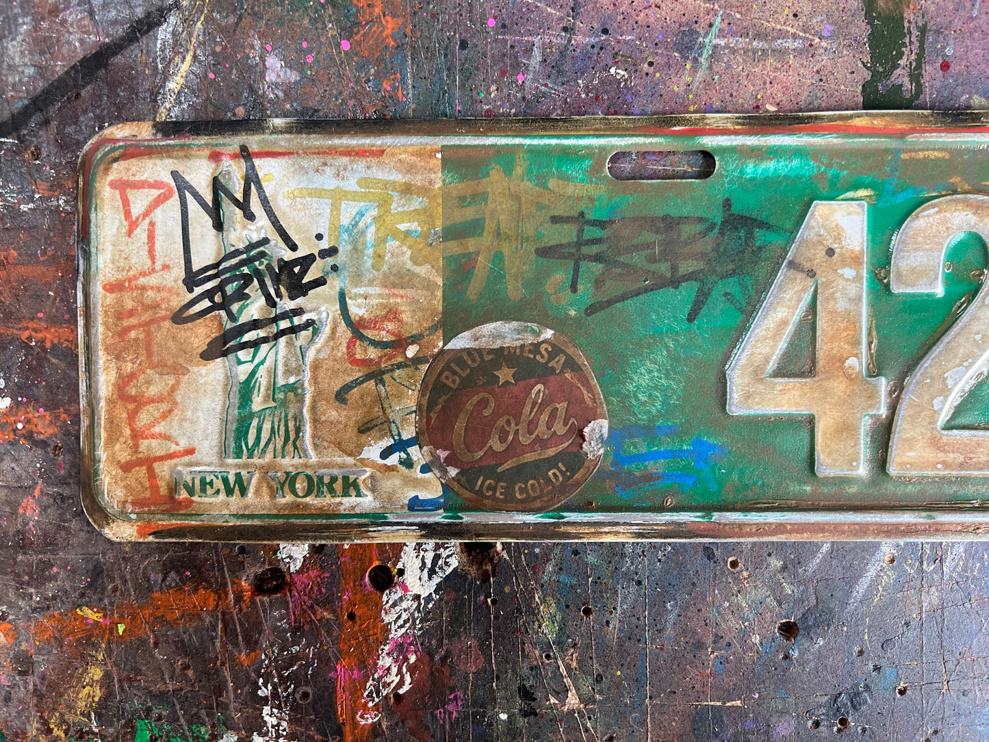 42nd Street Road Sign