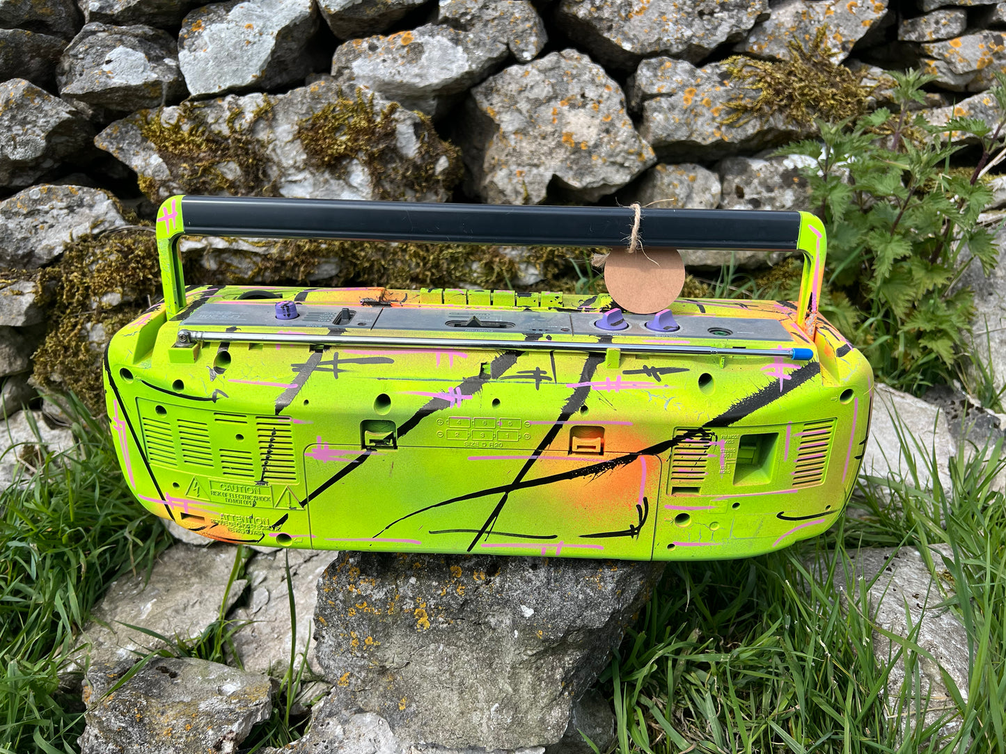 Custom Graffiti Stereo