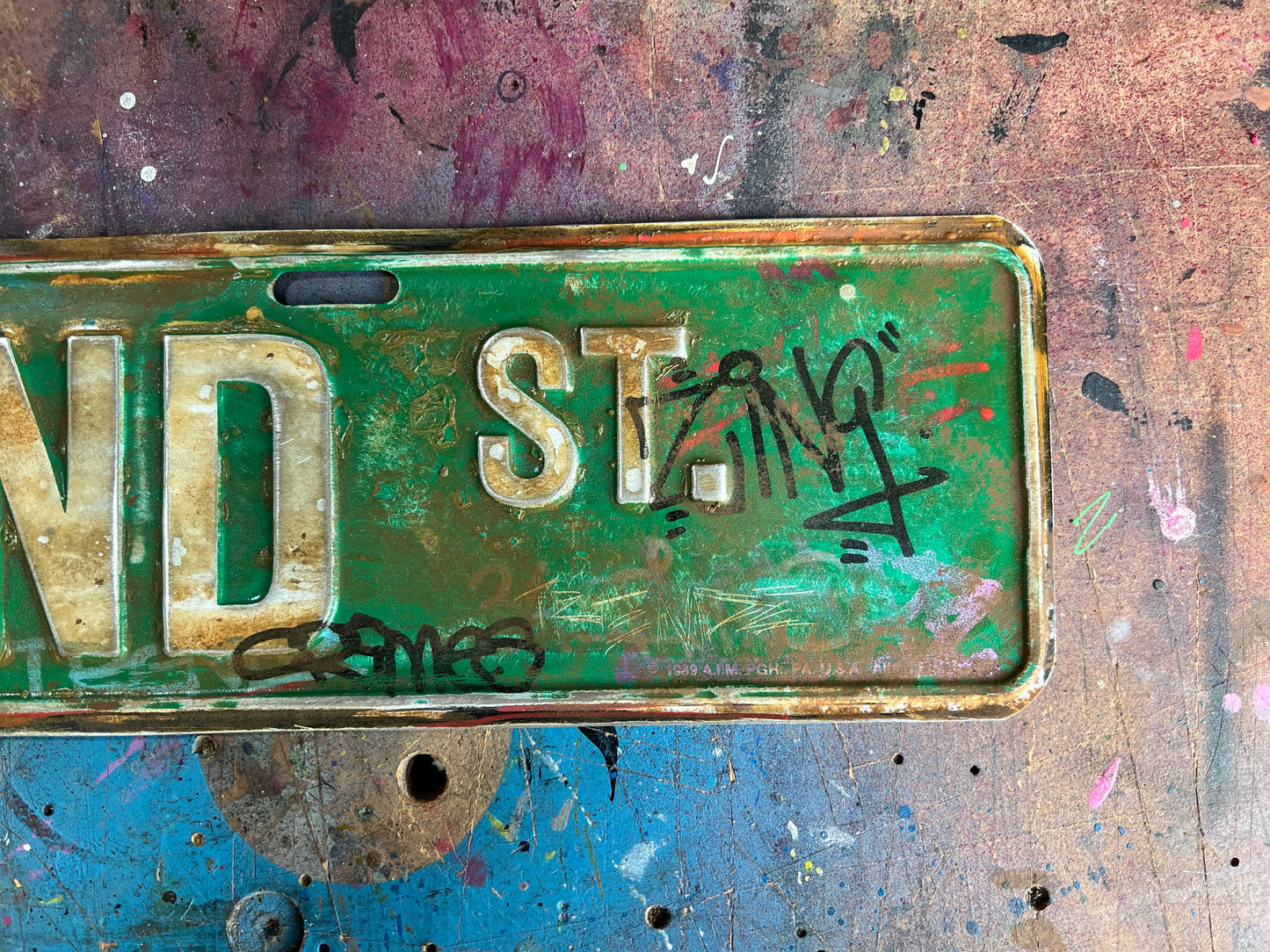 42nd Street Road Sign