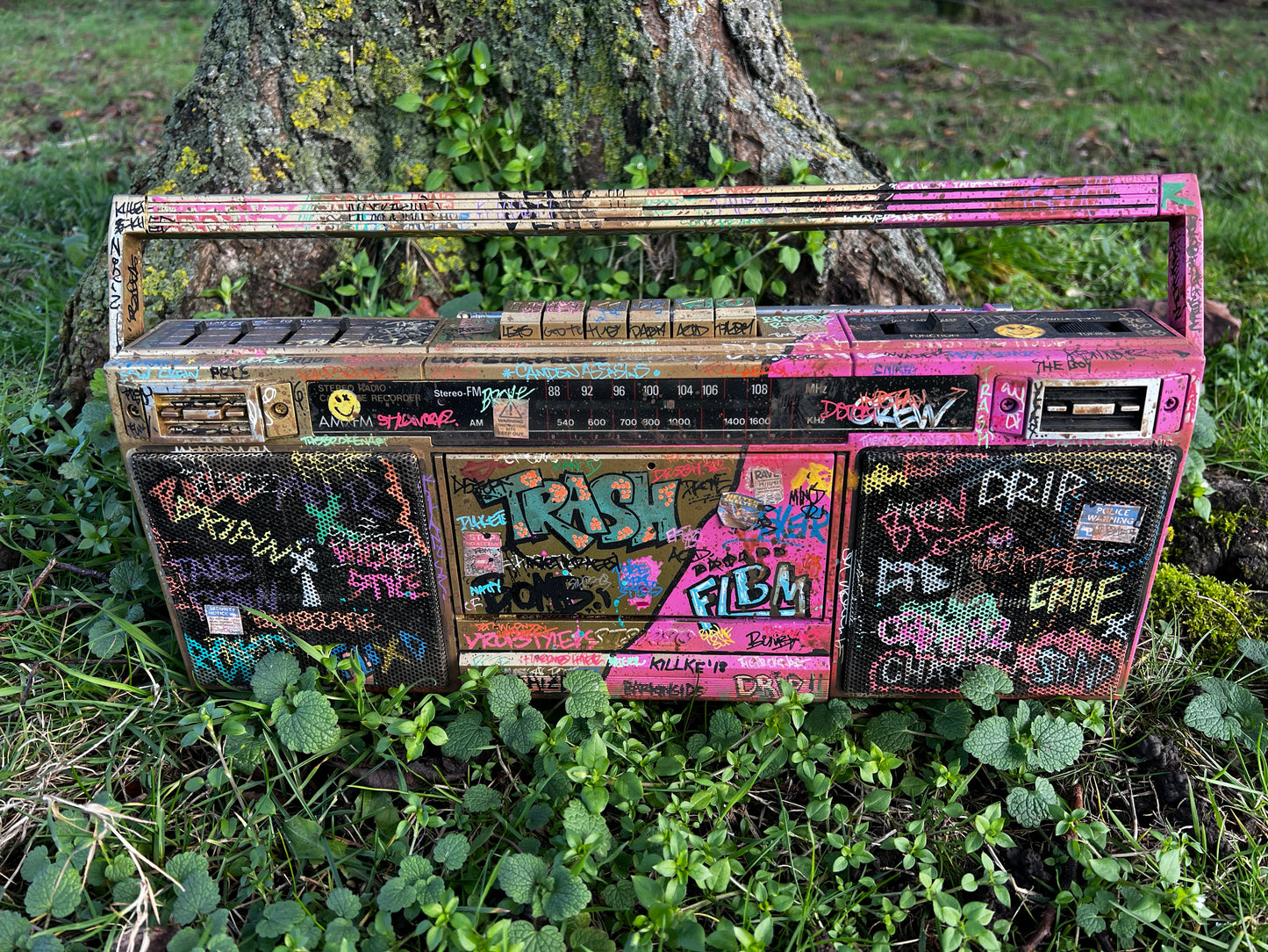 Custom Graffiti Stereo